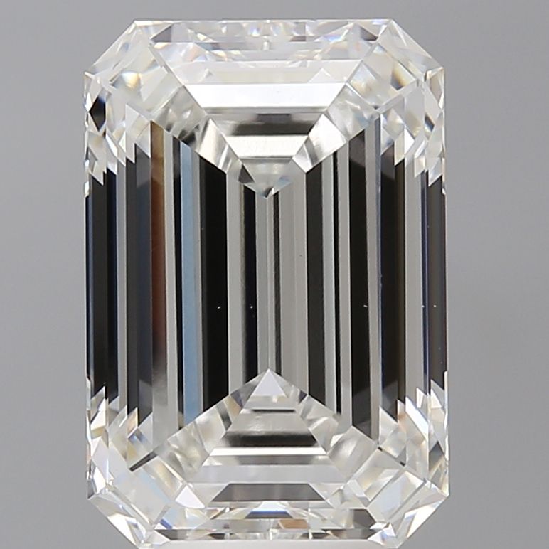 6.60 ct. emerald Lab Grown Diamond front image