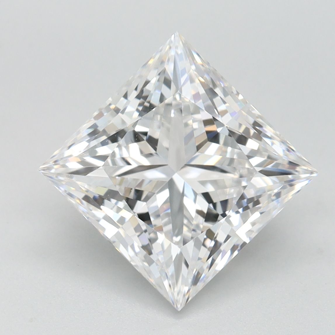 3.21 ct. princess Lab Grown Diamond front image