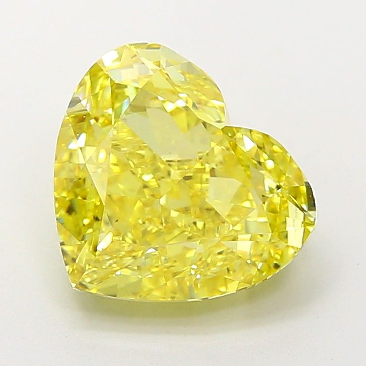 5.07 ct. heart Lab Grown Diamond front image