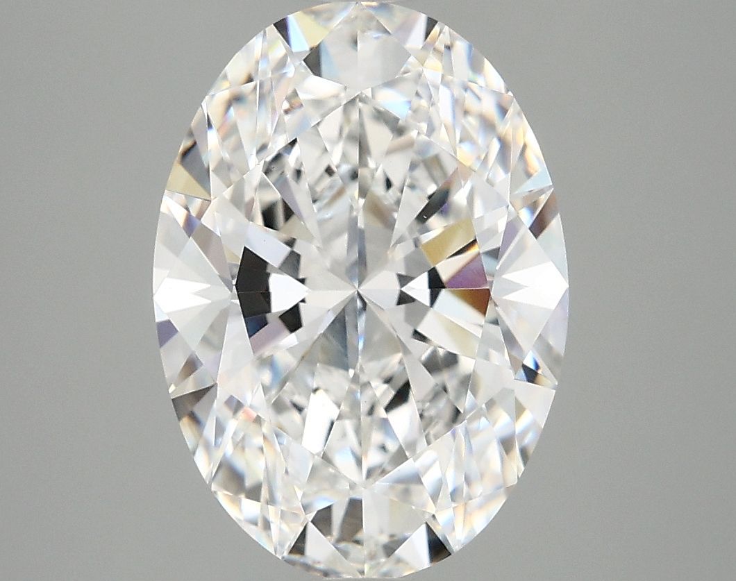 3.76 ct. oval Lab Grown Diamond front image