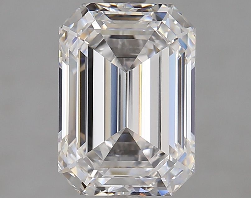 2.71 ct. emerald Lab Grown Diamond front image