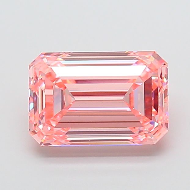 4.05 ct. emerald Lab Grown Diamond front image