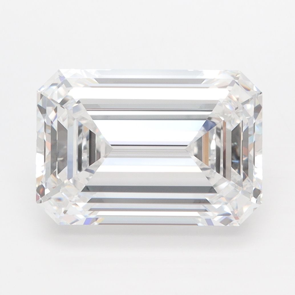 Diament LG szmaragdowy, 4.01 ct, E, VVS2