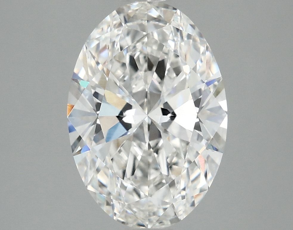 2.82 ct. oval Lab Grown Diamond front image