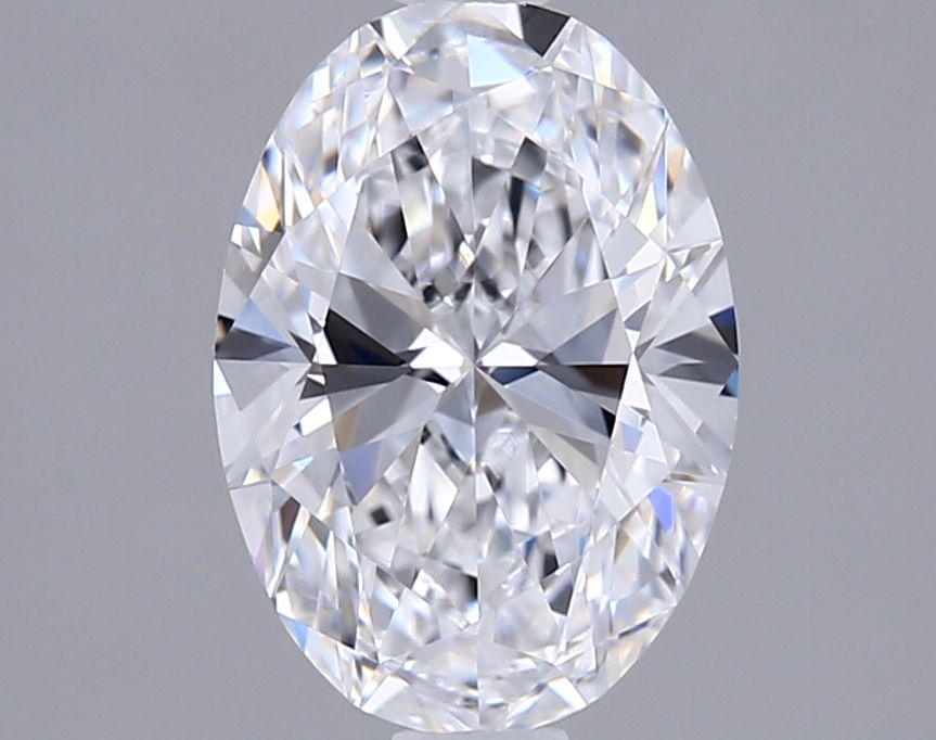 1.36 ct. oval Lab Grown Diamond front image