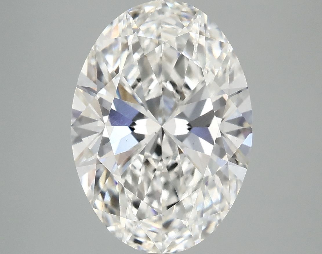4.06 ct. oval Lab Grown Diamond front image
