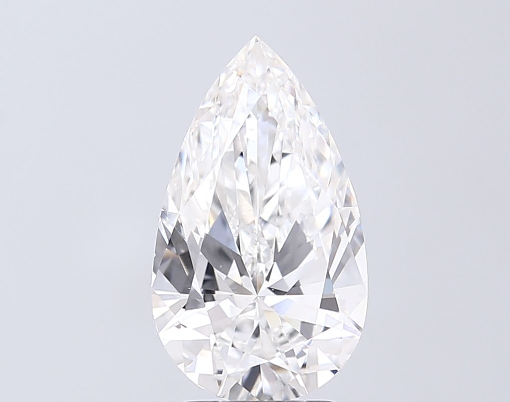 2.90 ct. pear Lab Grown Diamond front image