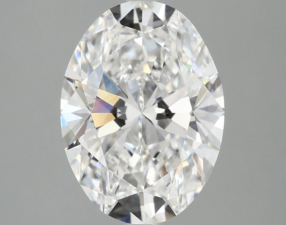 2.85 ct. oval Lab Grown Diamond front image