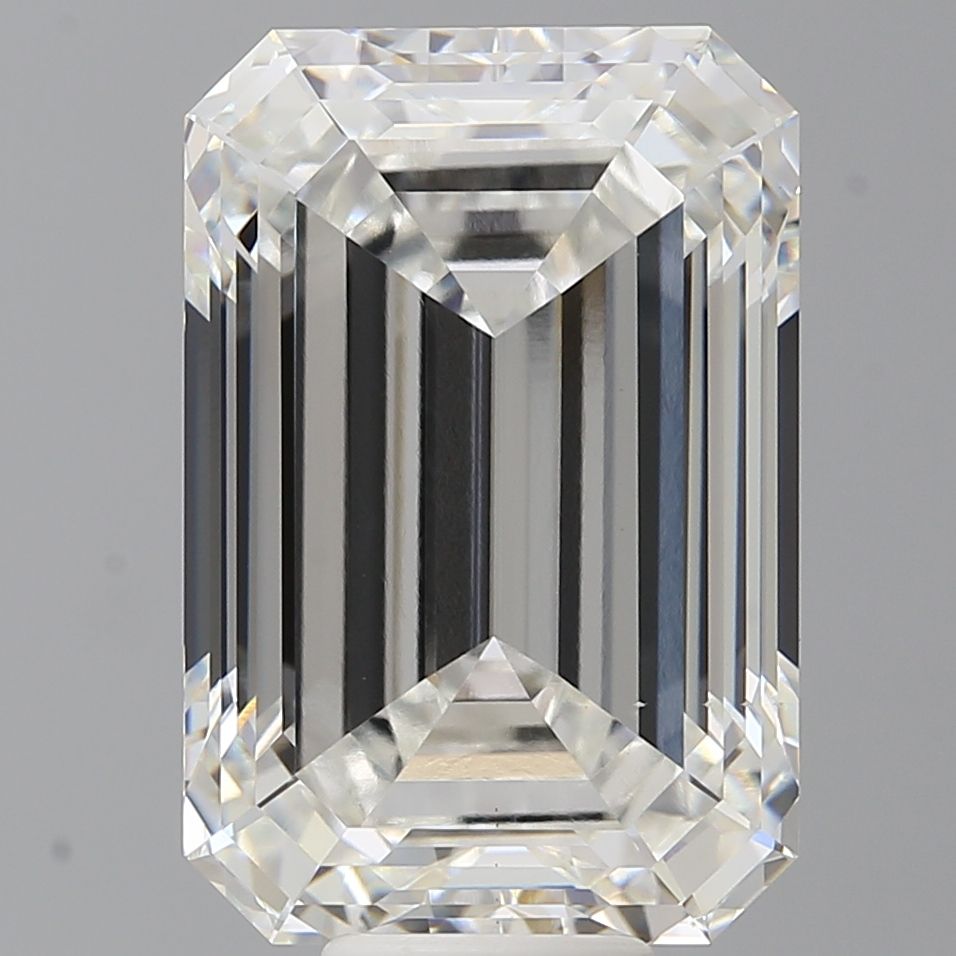 12.55 ct. emerald Lab Grown Diamond front image