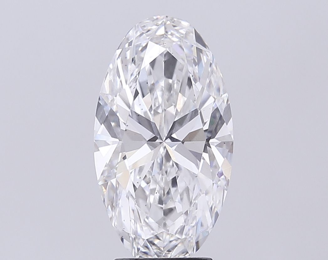 4.03 ct. oval Lab Grown Diamond front image