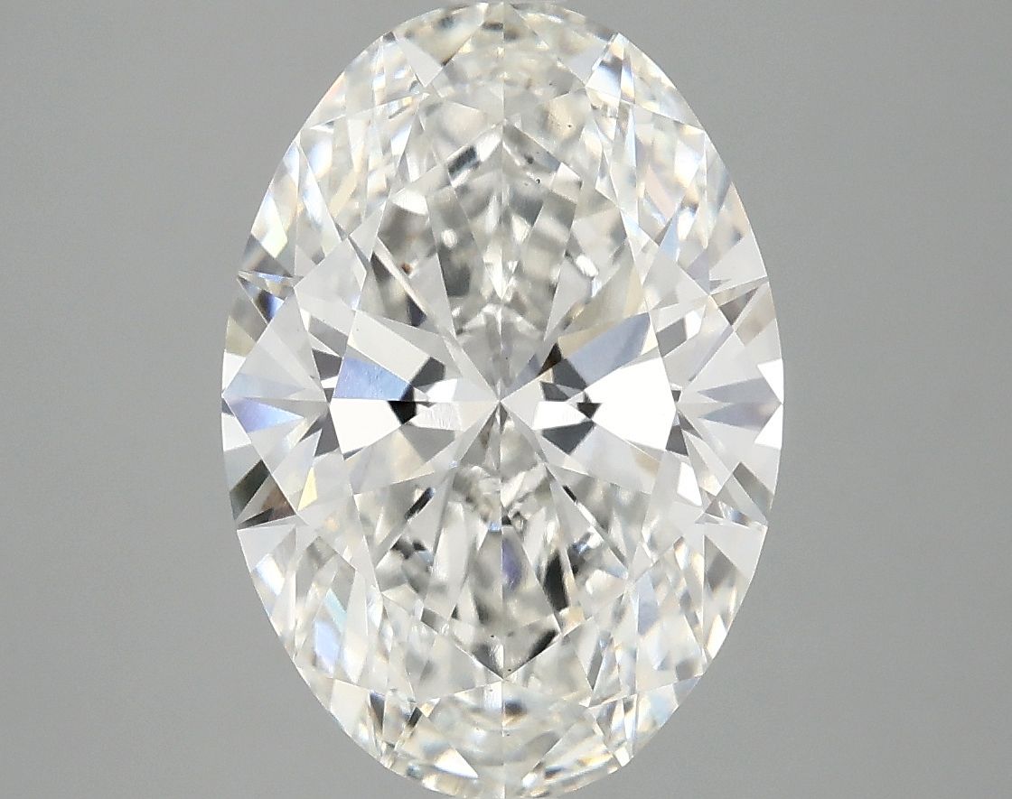 4.10 ct. oval Lab Grown Diamond front image