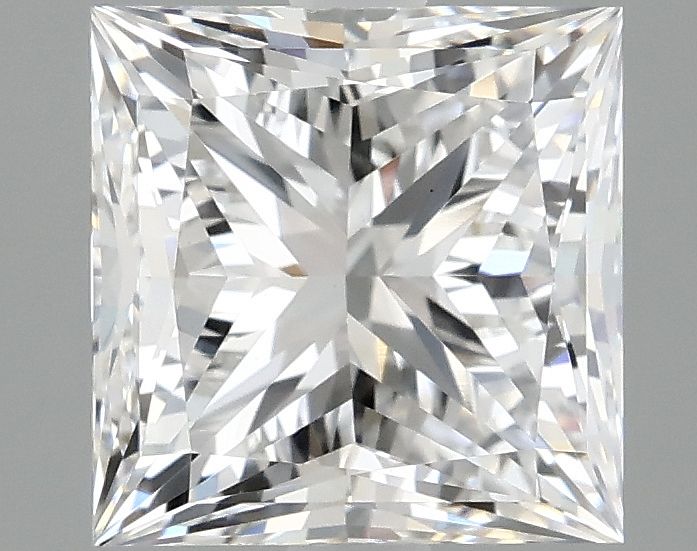 2.44 ct. princess Lab Grown Diamond front image