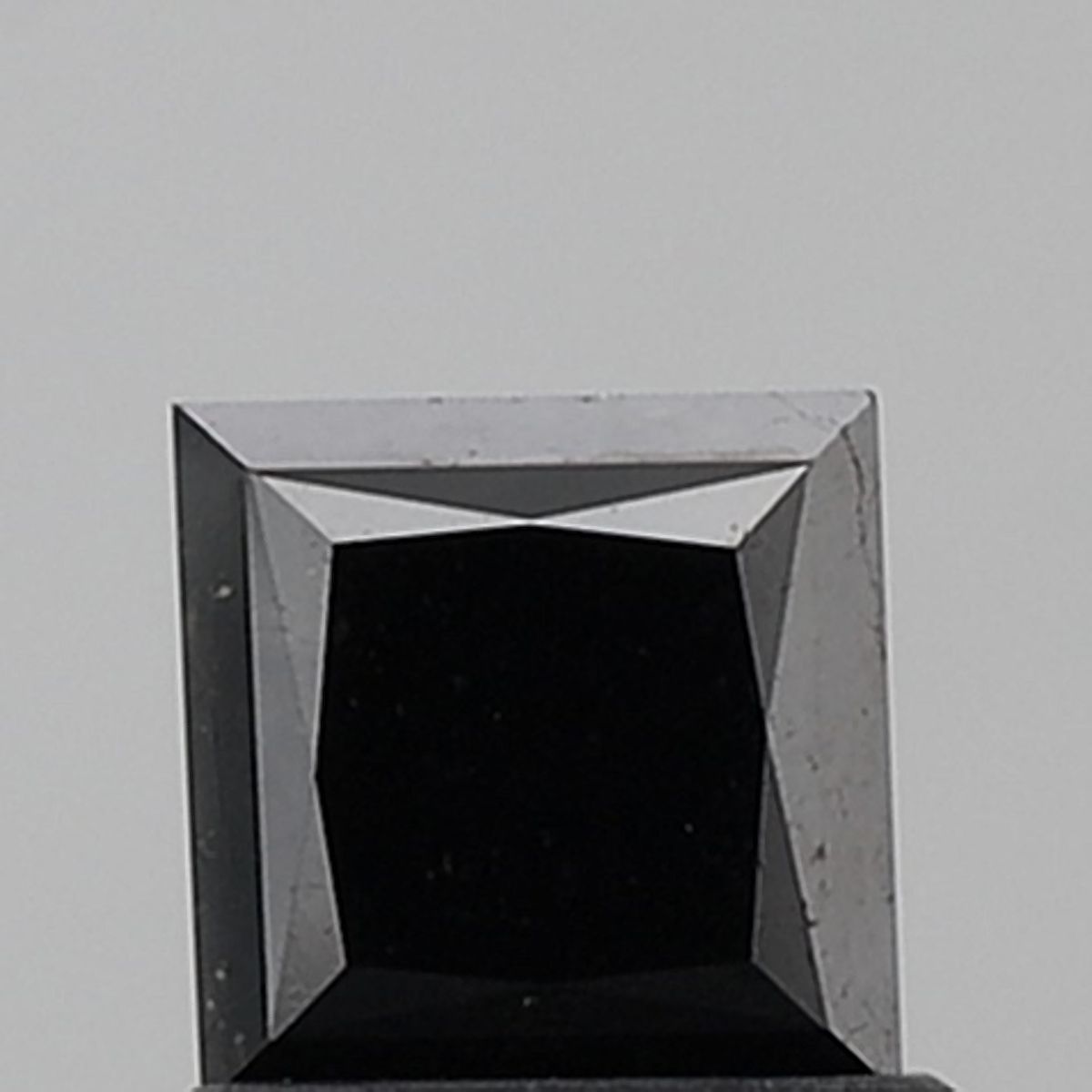 0.97 Carat Princess Diamond Fancy Black VVS2