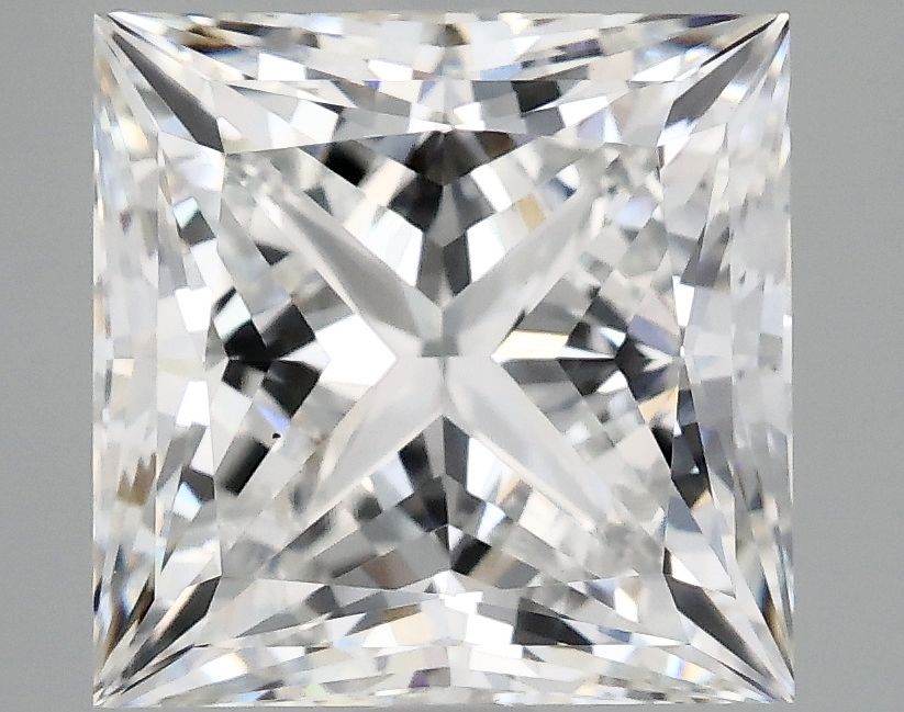 4.17 ct. princess Lab Grown Diamond front image