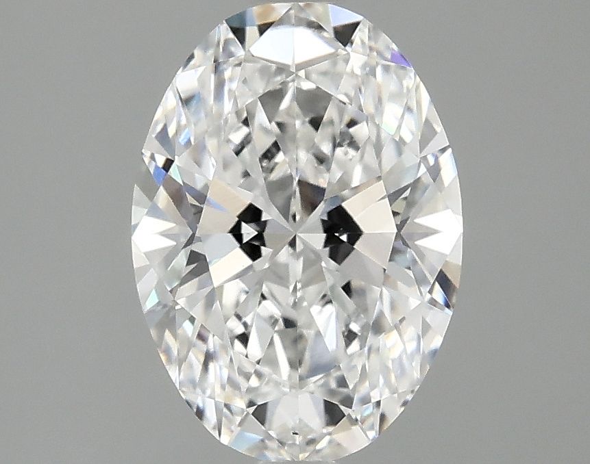 2.10 ct. oval Lab Grown Diamond front image