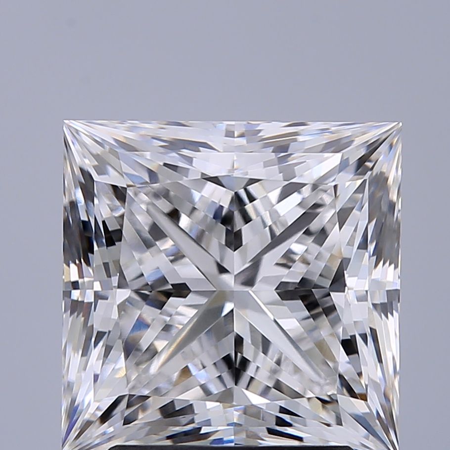 3.09 ct. princess Lab Grown Diamond front image