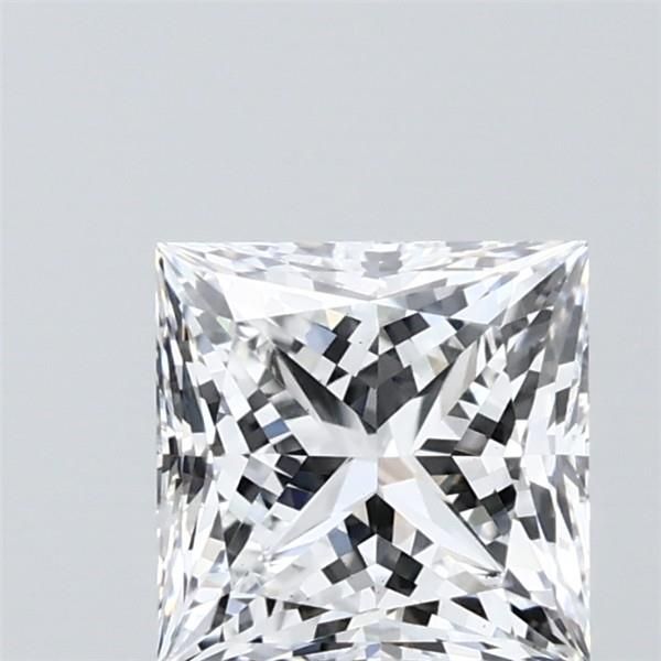 0.77 ct lab-grown Princess Diamond