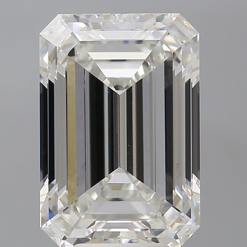 7.57 ct. emerald Lab Grown Diamond front image