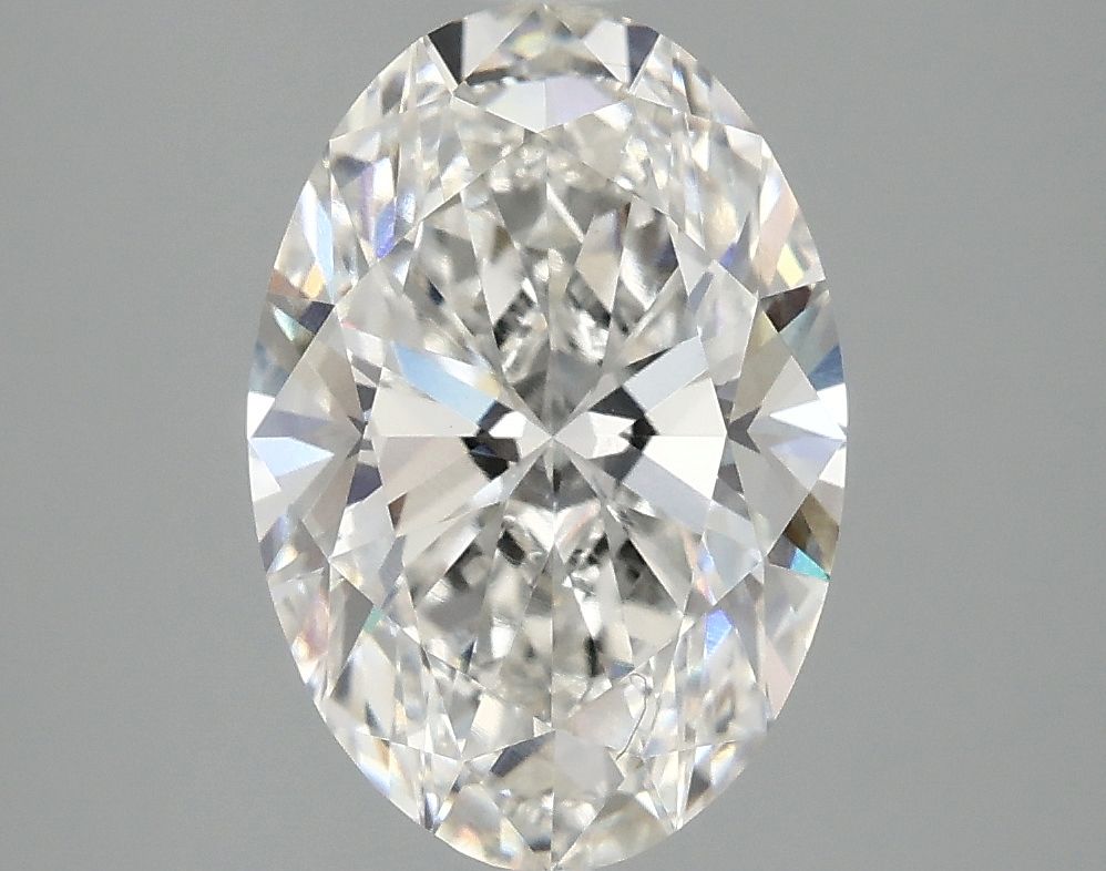 3.01 ct. oval Lab Grown Diamond front image