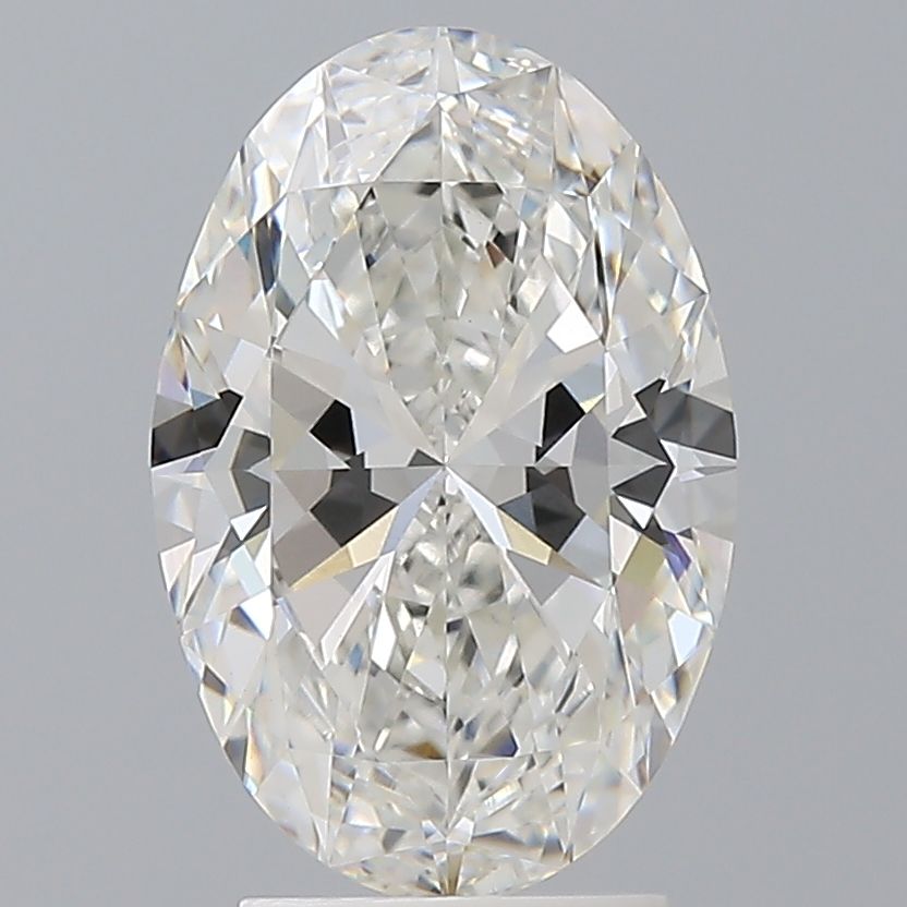 3.05 ct. oval Lab Grown Diamond front image