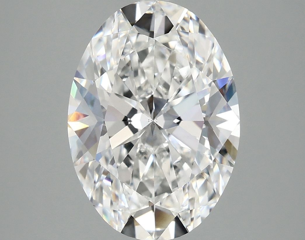 3.82 ct. oval Lab Grown Diamond front image