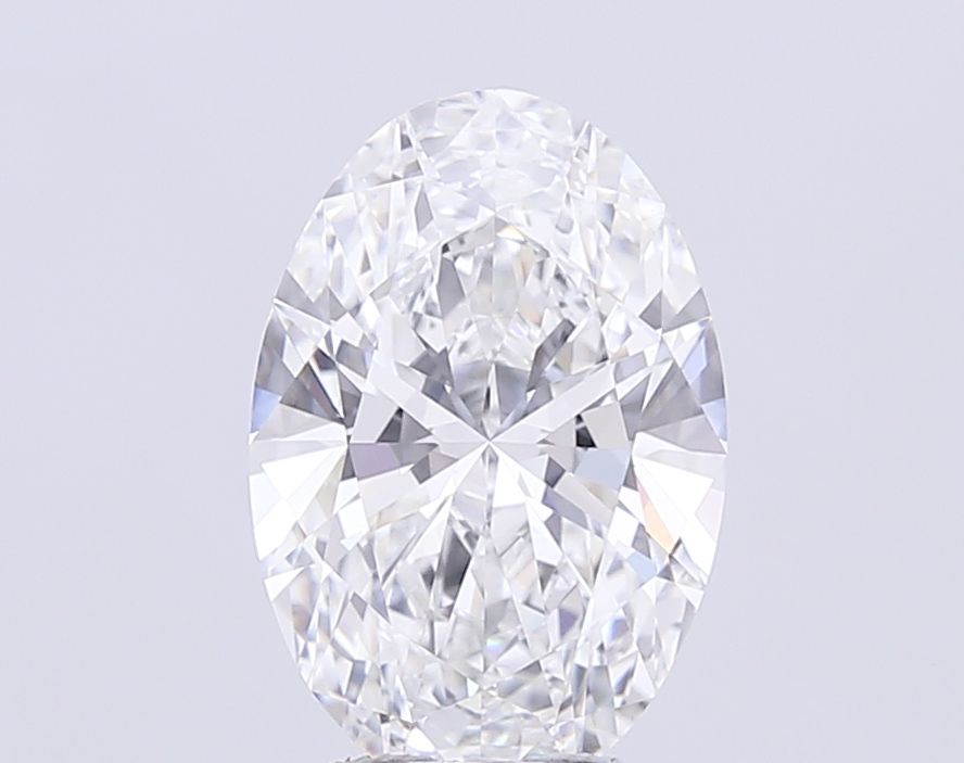 5.06 ct. oval Lab Grown Diamond front image