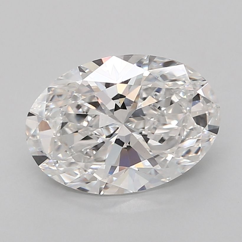 3.02 ct. oval Lab Grown Diamond front image
