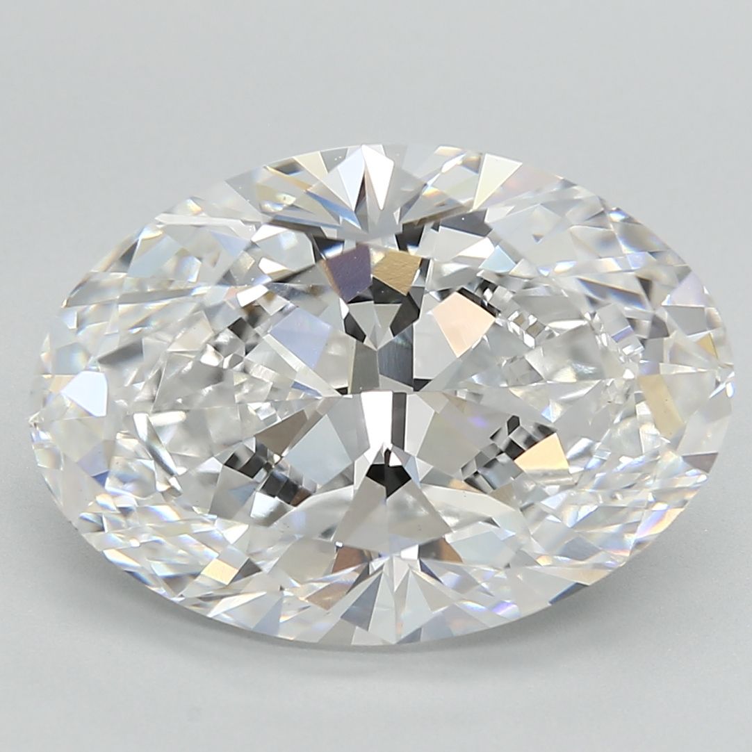 7.04 ct. oval Lab Grown Diamond front image