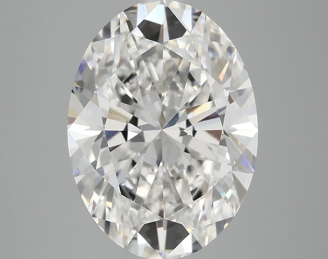 4.06 ct. oval Lab Grown Diamond front image
