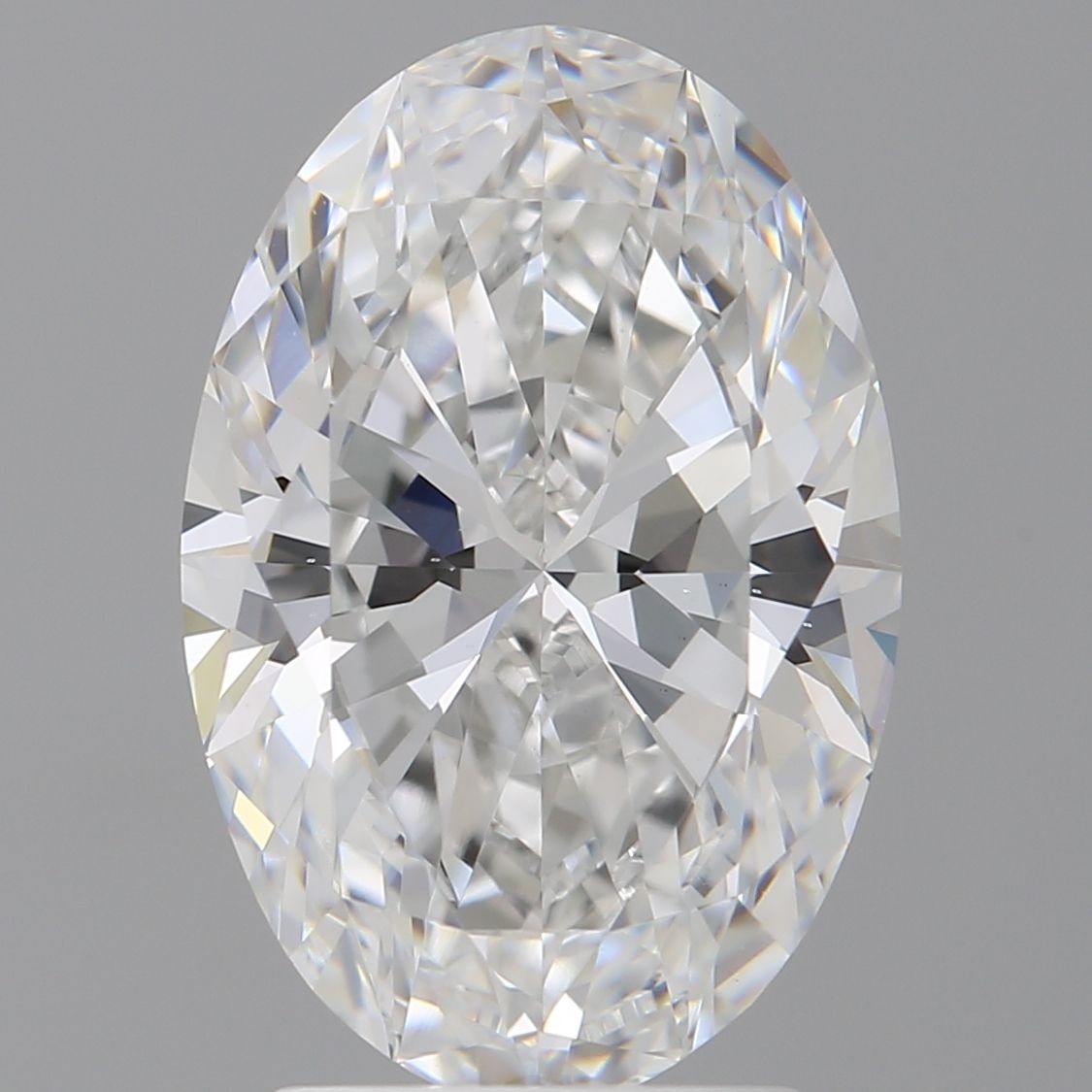 3.01 ct. oval Lab Grown Diamond front image