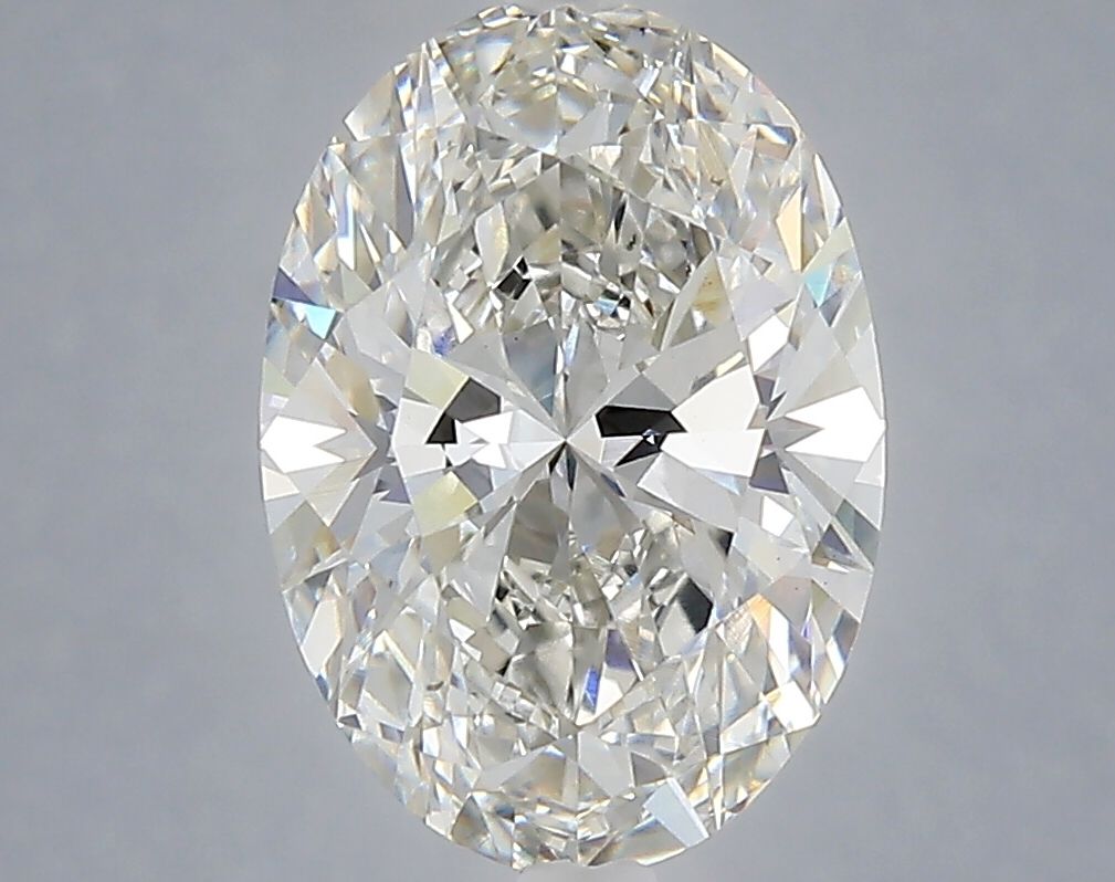 3.02 ct. oval Lab Grown Diamond front image