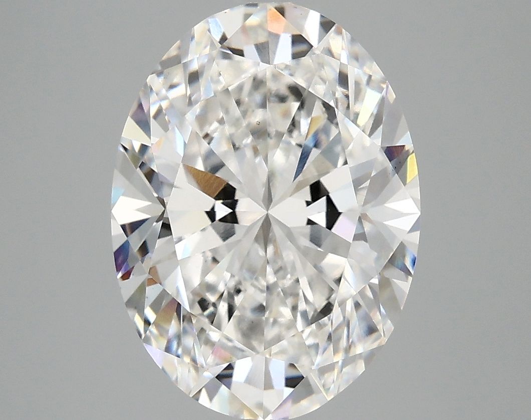 4.08 ct. oval Lab Grown Diamond front image
