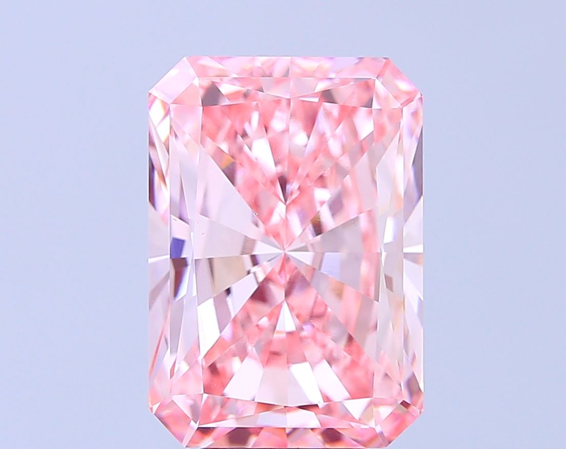 8.02 ct. radiant Lab Grown Diamond front image