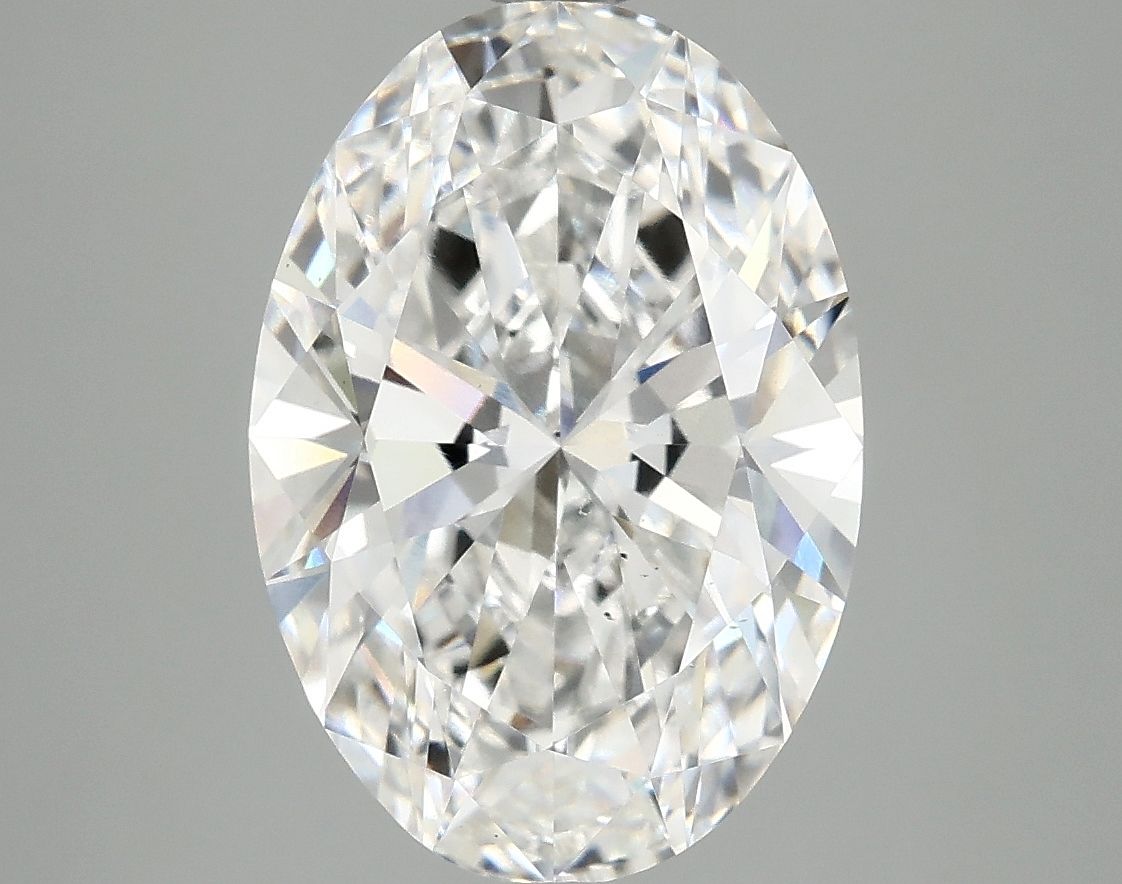 4.08 ct. oval Lab Grown Diamond front image