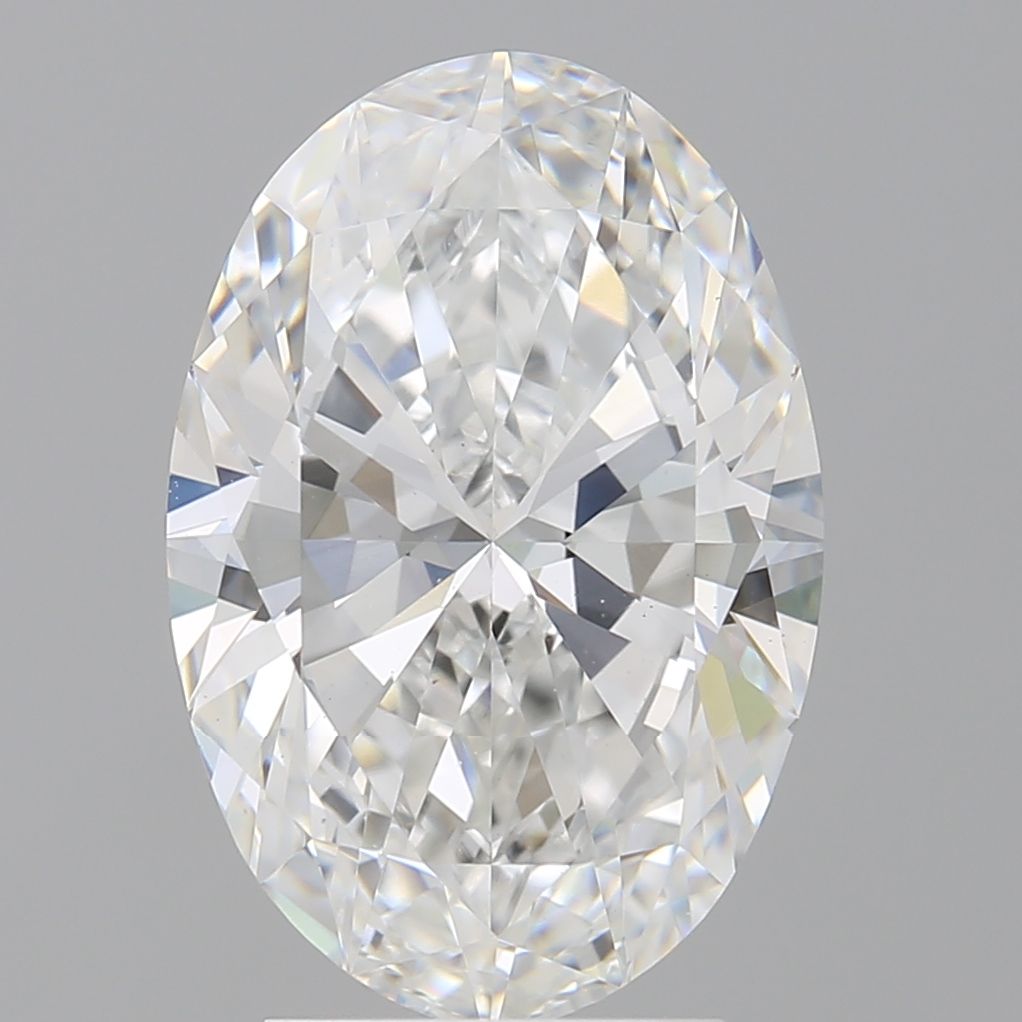 3.57 ct. oval Lab Grown Diamond front image