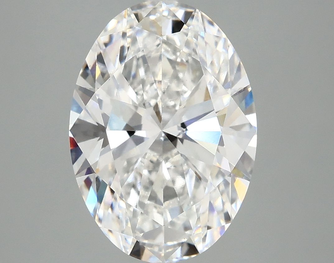 3.92 ct. oval Lab Grown Diamond front image