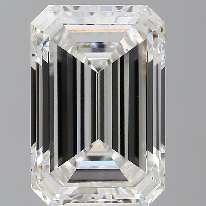 9.58 ct. emerald Lab Grown Diamond front image