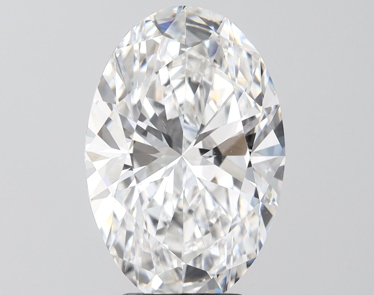 5.09 ct. oval Lab Grown Diamond front image