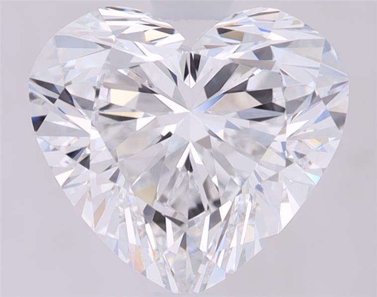 5.55 ct. heart Lab Grown Diamond front image