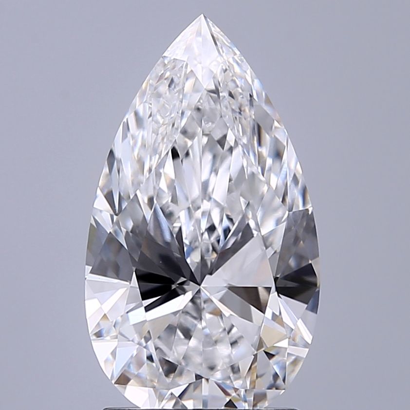 2.07 ct. pear Lab Grown Diamond front image