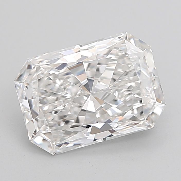 2.44 carat e VVS2 EX Cut IGI radiant diamond