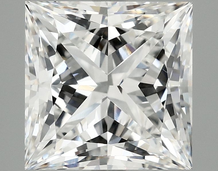 4.14 ct. princess Lab Grown Diamond front image