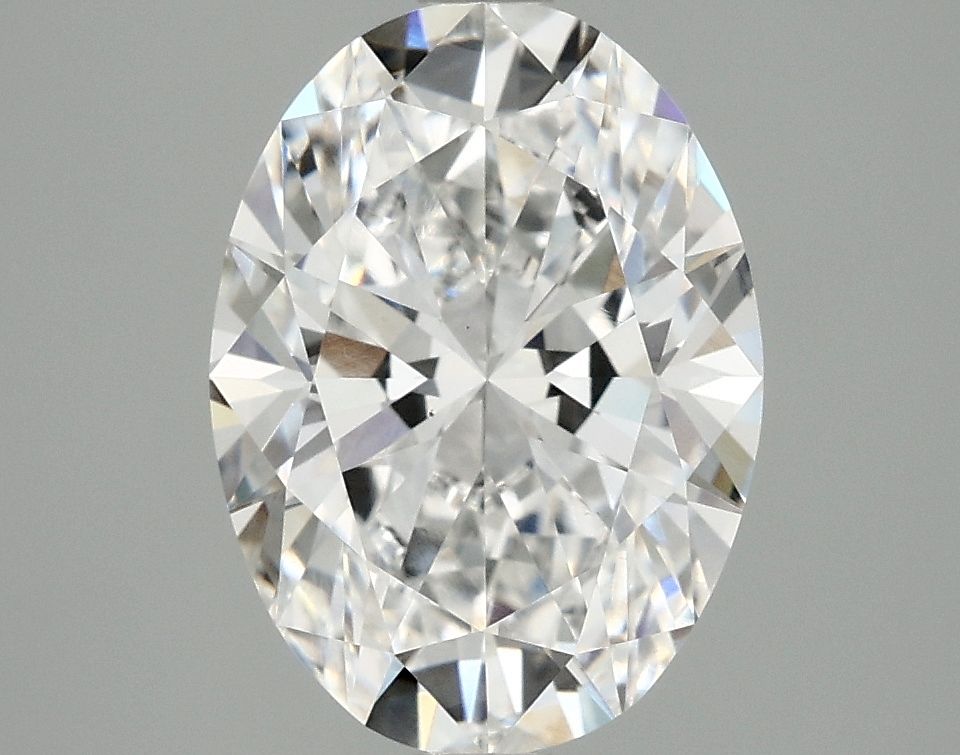 3.07 ct. oval Lab Grown Diamond front image