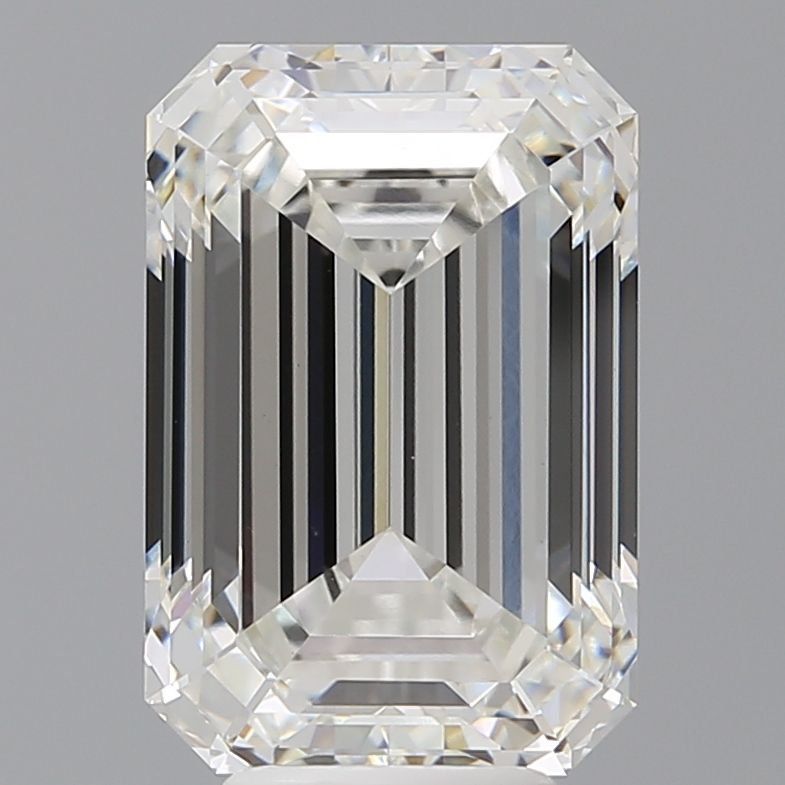 6.59 ct. emerald Lab Grown Diamond front image