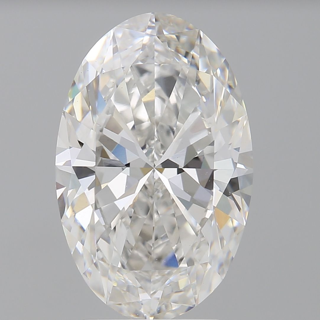 4.01 ct. oval Lab Grown Diamond front image