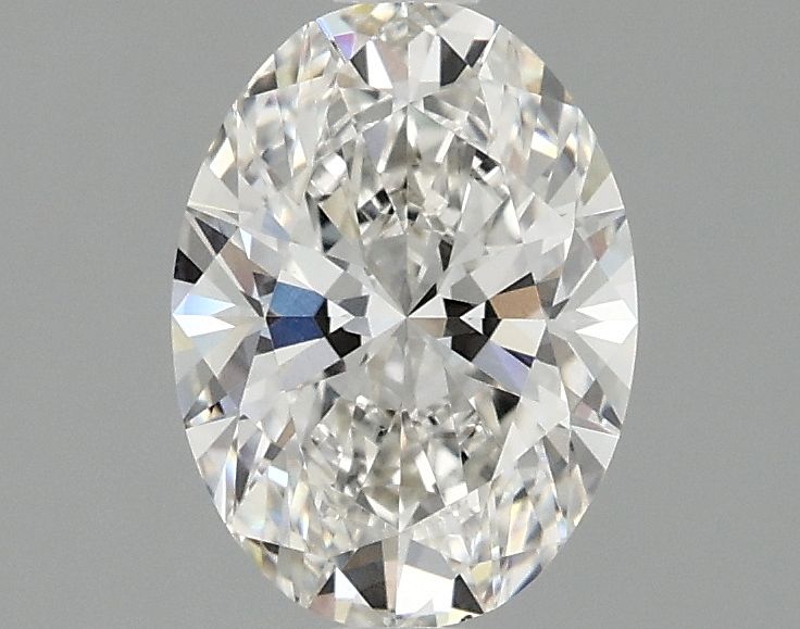 1.43 ct. oval Lab Grown Diamond front image