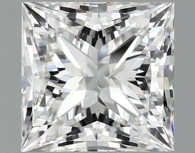 2.10 ct. princess Lab Grown Diamond front image