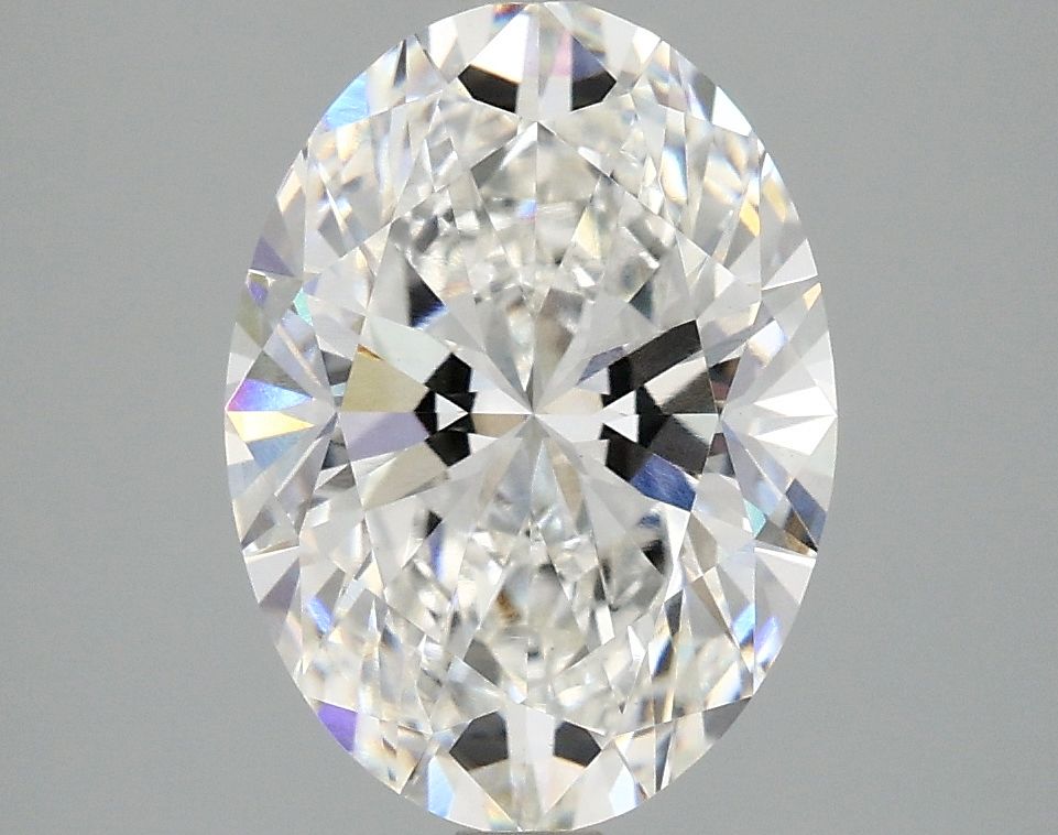 3.09 ct. oval Lab Grown Diamond front image