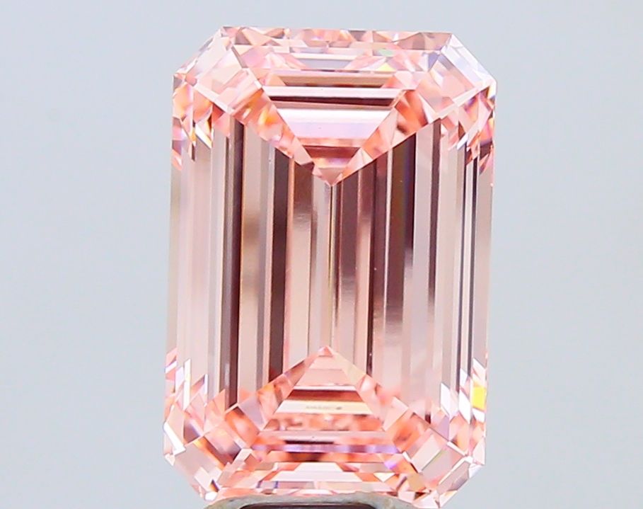 8.08 ct. emerald Lab Grown Diamond front image