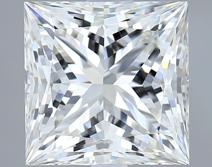 3.04 ct. princess Lab Grown Diamond front image